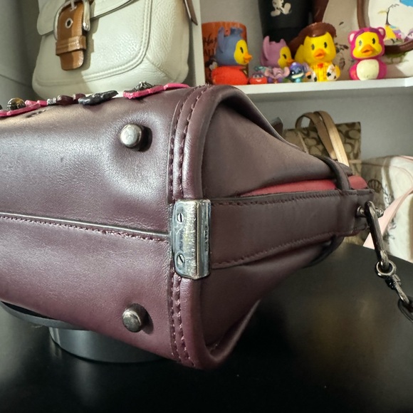 Coach Swagger Willow Tea Rose Satchel - Picture 10 of 12